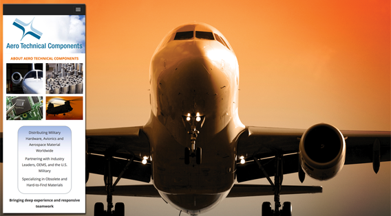 Mobile view: About us page