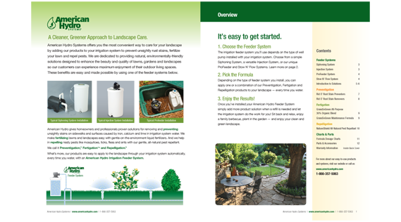 Product Catalog – Intro spread