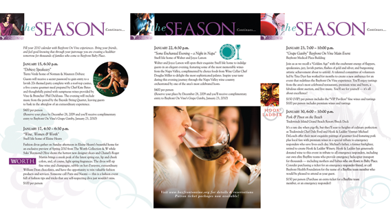 Event Sponsor brochure spread