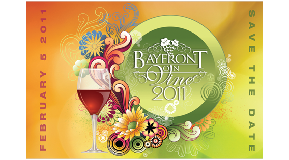 Save the Date postcard (printed in 3-D technology)