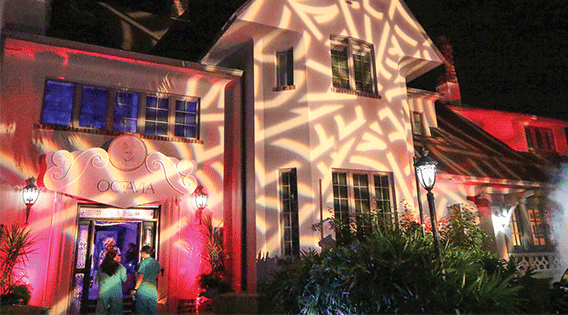Event design – exterior lighting design