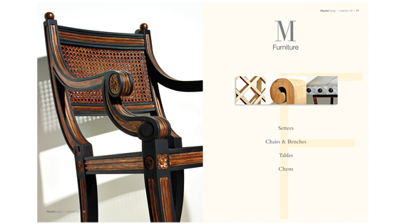 Catalog – Product section spread