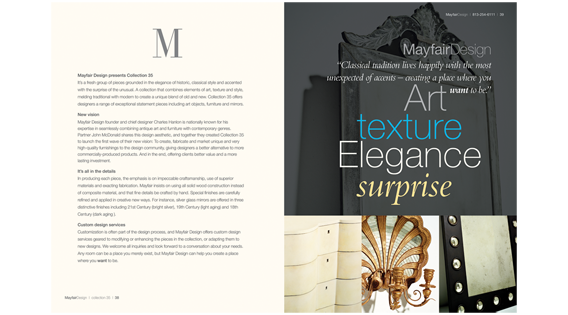 Catalog – About us spread