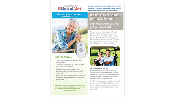 Sell Sheet, Mobile System product